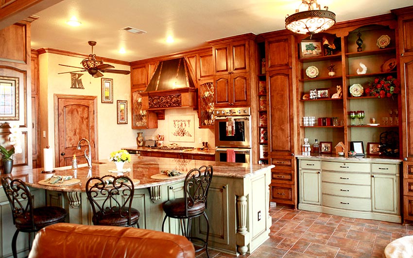 Custom Kitchen Cabinets by Ramsey Cabinets & Counter Tops